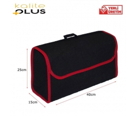 Bagaj Çantası Bagaj Düzenleyici Orta Boy Halı Kırmızı KalitePLUS
