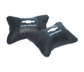 Chevrolet Logolu Premium Boyun Yastığı Lüx Suni Deri KalitePlus