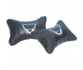 Dacia Logolu Premium Boyun Yastığı Lüx Suni Deri KalitePlus