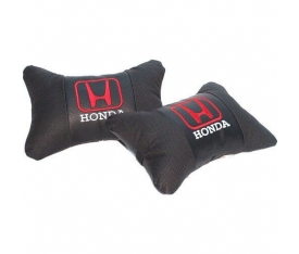 Honda Logolu Premium Boyun Yastığı Lüx Suni Deri KalitePlus
