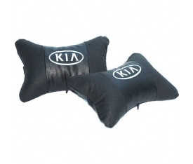 Kia Logolu Premium Boyun Yastığı Lüx Suni Deri KalitePlus