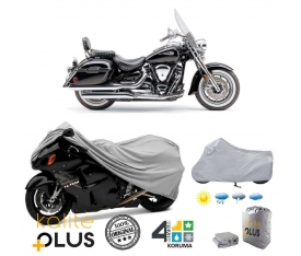 Yamaha Road Star Silverado Midnight Motosiklet Branda KalitePlus