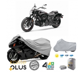 Yamaha Road Star Warrior Midnight Motosiklet Branda KalitePlus