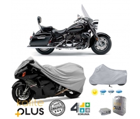 Yamaha Royal Star Midnight Tour Deluxe Motosiklet Branda KalitePlus